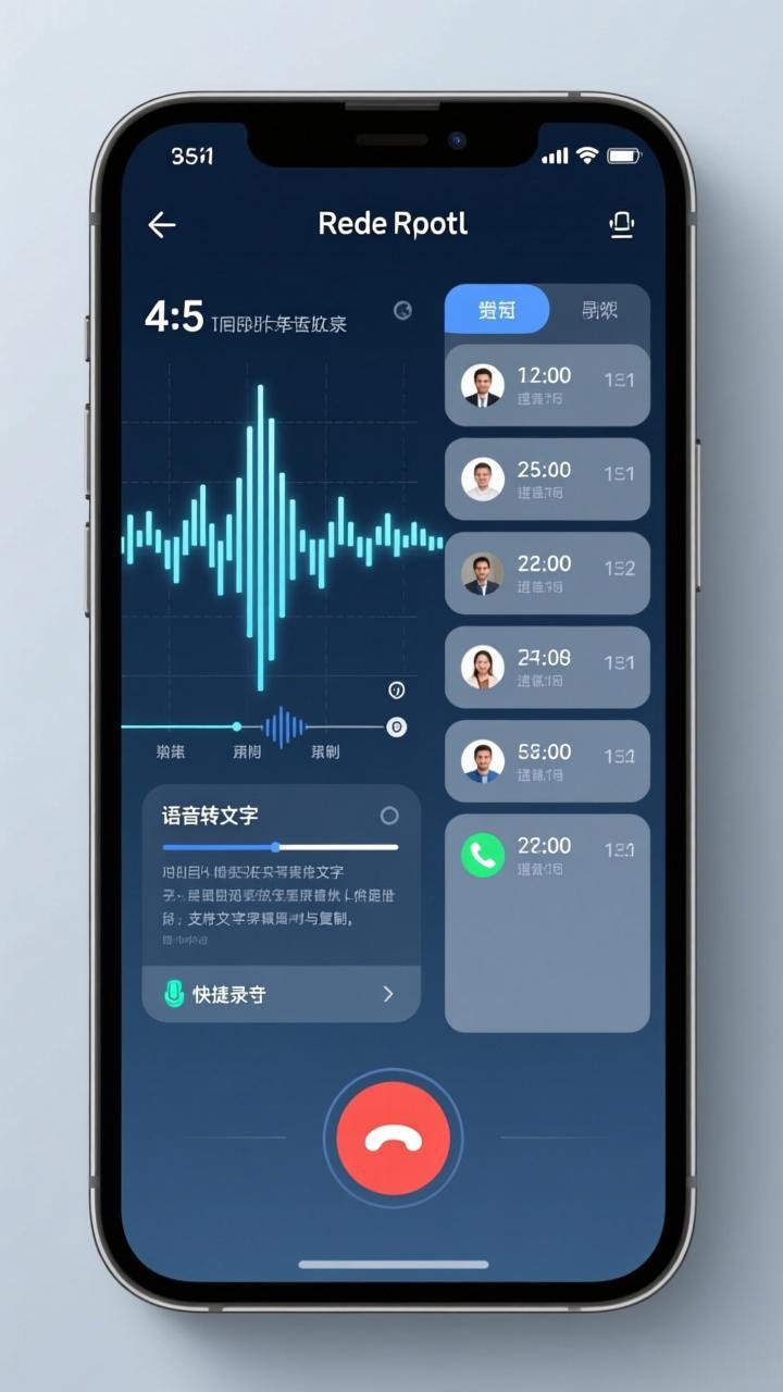 电话录音安卓版软件界面展示